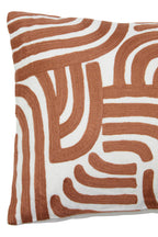 Natural and Terracotta Cushion | Bosie Ozella