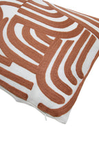 Natural and Terracotta Cushion | Bosie Ozella