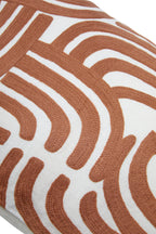 Natural and Terracotta Cushion | Bosie Ozella