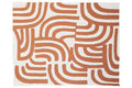 Natural and Terracotta Throw | Bosie Ozella