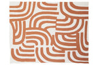 Natural and Terracotta Throw | Bosie Ozella