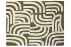 Natural and Green Throw | Bosie Ozella