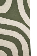 Natural and Green Throw | Bosie Ozella