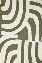 Natural and Green Throw | Bosie Ozella