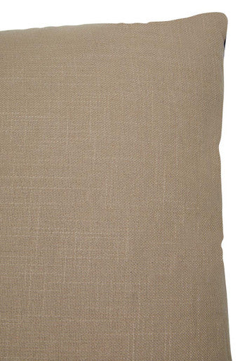 Black and Natural Square Cushion | Bosie Ozella