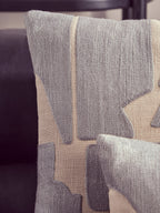 Natural and Grey Square Cushion | Bosie Ozella