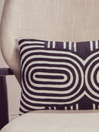 Black and White Cushion | Bosie Ozella