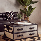 Black and Beige Cushion | Bosie Ozella