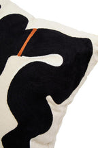 Black and Beige Cushion | Bosie Ozella