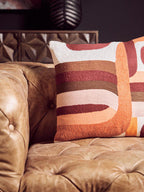 Multi Coloured Square Cushion | Bosie Ozella