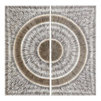 Silver Wood Carving Wall Art | Modello