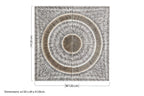 Silver Wood Carving Wall Art | Modello