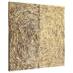Wood Carving Gold Finish Wall Art | Modello