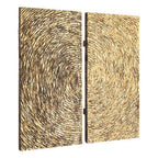 Wood Carving Gold Finish Wall Art | Modello