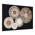 Natural and Black Paper Design Wall Art | Modello