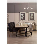 Silver Leaf Design Framed Wall Art | Nason