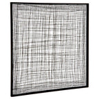 Metal Cross Wires Design Wall Art | Trento