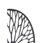 Small Black Frame Floral Design Wall Art | Trento