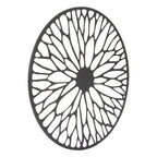 Medium Black Frame Floral Design Wall Art | Trento