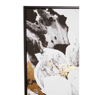 Floral and Metallic Wall Art | Astratto