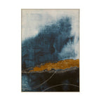 Blue and Gold Wall Art | Astratto