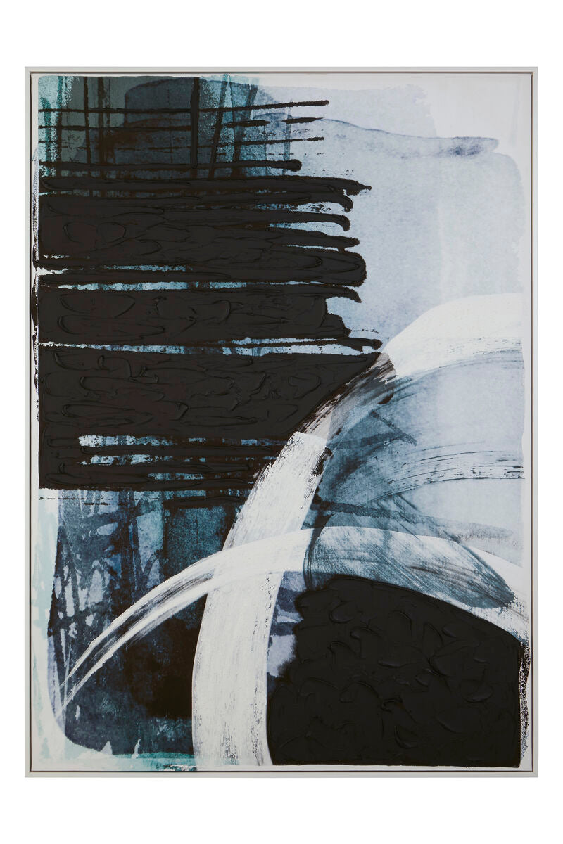 Blue and Black Wall Art | Astratto