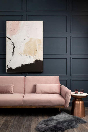 Natural Pink and Classic Wall Art | Astratto