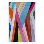 Genuine Leather Striped Wall Art | Safira
