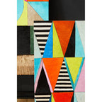 Genuine Leather Multicolour Wall Art | Safira