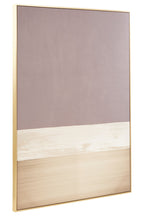 Canvas Gold and Grey Foil Wall Art | Astratto