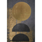 Gold Foil Canvas Wall Art | Astratto