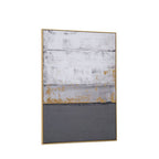 Grey and Gold Foil Wall Art | Astratto