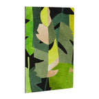 Botanical Hair on Leather Patchwork Wall Art | Safira