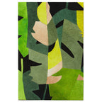 Botanical Hair on Leather Patchwork Wall Art | Safira