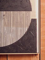Black and Cream Wall Art | Astratto