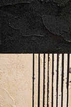 Black and Cream Wall Art | Astratto