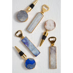 Natural Bottle Opener and Stopper Set | Bowerbird Agata