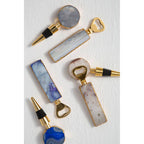 Natural Bottle Opener and Stopper Set | Bowerbird Agata