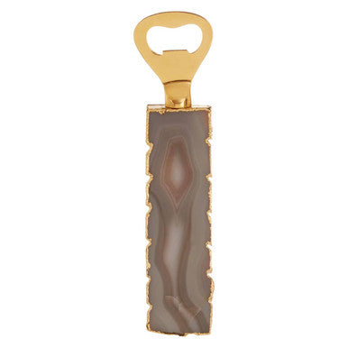 Grey Bottle Opener and Stopper Set | Bowerbird Agata