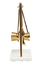 Marble and Gold Finish Bar Tool Stand | Omari