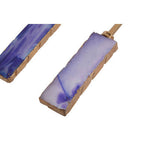 Blue Warm Metallic Serving Set | Bowerbird Agata