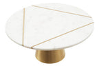 White Marble Cake Stand | Omari