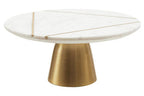 White Marble Cake Stand | Omari