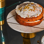 White Marble Cake Stand | Omari