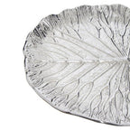 Silver Finish Lotus Leaf Cake Stand | Salma