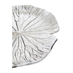Silver Finish Lotus Leaf Cake Stand | Salma