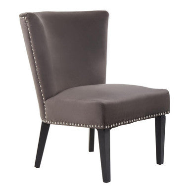 Mink Winged Dining Chair | Kensington Townhouse
