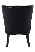 Black Winged Dining Chair | Kensington Townhouse