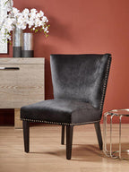 Black Winged Dining Chair | Kensington Townhouse