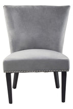 Grey Winged Dining Chair | Kensington Townhouse